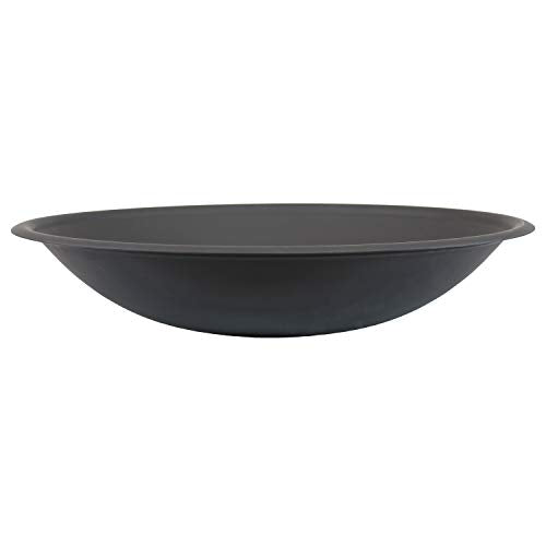 Sunnydaze Outdoor Replacement Fire Bowl for DIY or Existing Fire Pits - Steel with High-Temperature Paint Finish - Round Wood-Burning Pit - 23-Inch