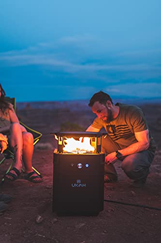 UKIAH Deluxe Portable Gas Fire Pit