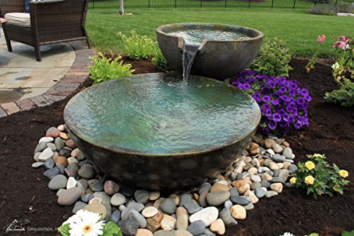 Aquascape 58087 Spillway Bowl and Basin Fountain Kit