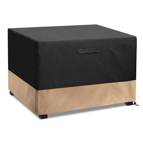 Stanbroil 42 Inch Square Fire Pit Cover, Waterproof Outdoor Patio Cover