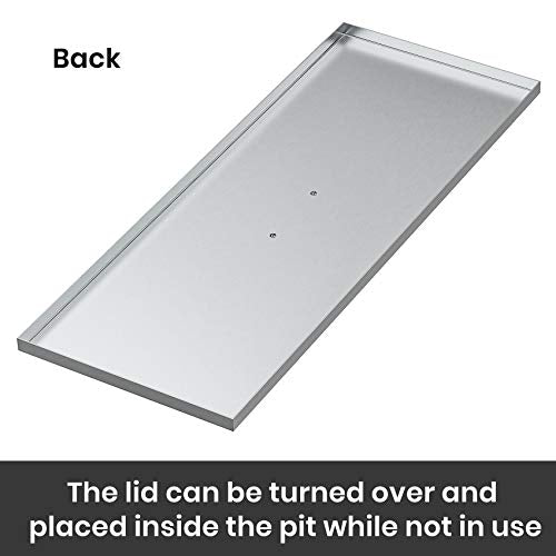 Stanbroil Fire Pit Burner Pan Cover 39" x 15"