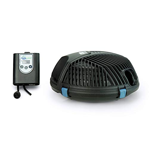 Aquascape AquaForce PRO 4000 to 8000 Solids Handling Pond Pump, Adjustable Flow Waterfall, Skimmer and Vault Pump with Smart Control Receiver, 91104