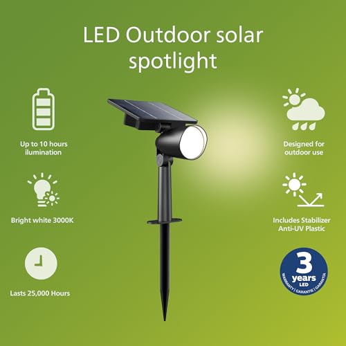 PHILIPS LED Ashlyn Solar Spotlight