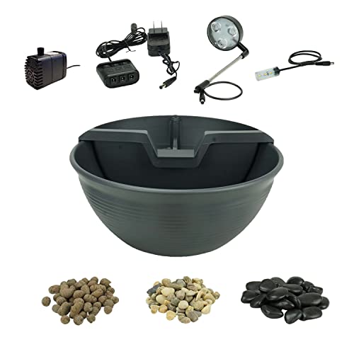 Aquascape AquaGarden Tabletop Fountain Kit (Gray)