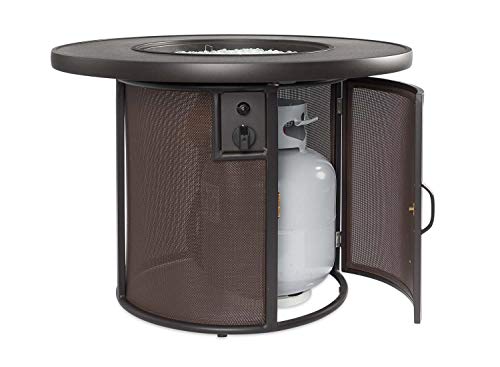 Outdoor GreatRoom Co Propane Fire Pit Table - Stonefire 31" Gas Fire Pit