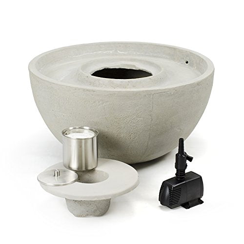 Aquascape Fire Fountain Water Feature for Patio Deck Landscape and Garden, Large 78203
