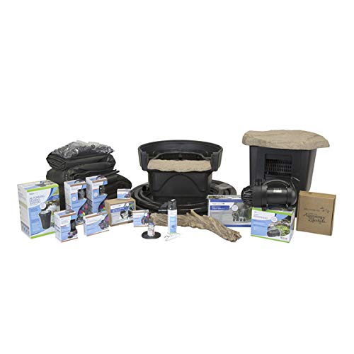 Aquascape Medium Deluxe Pond Kit 11 x 16 with AquaSurge 2000-4000 Adjustable Flow Pond Pump | 53066