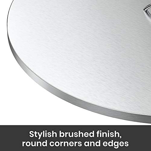 Stanbroil 34-Inch Round Fire Pit Cover - 304 Stainless Steel Fire Pit Lid