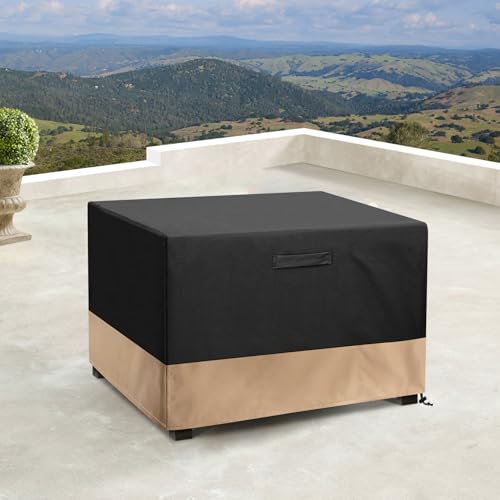 Stanbroil 42 Inch Square Fire Pit Cover, Waterproof Outdoor Patio Cover
