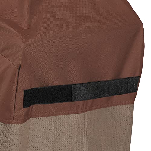 DUCKCOVERS UFPR5024 Ultimate Waterproof Round Fire Pit Cover, 48"DIA x 24"H, Mocha Cappuccino, Patio Furniture Covers