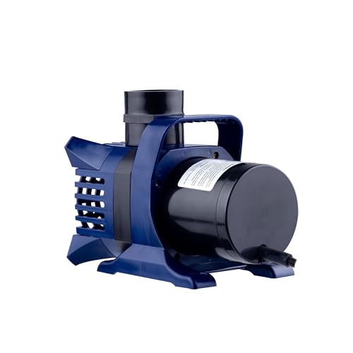 Alpine Corporation PAL3100 | 3100 GPH Submersible Water Pump with 33-ft Cord — Quiet 276W Motor, 21.5-ft Lift — Multi-Angle Flow for Ponds, Waterfalls & Fountains — Durable & Efficient