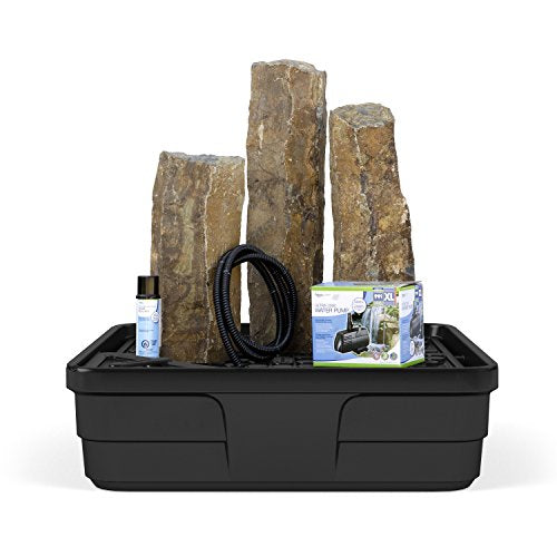 Aquascape Mongolian Basalt Columns Water Fountain Kit for Landscape and Garden, Set of 3 Columns | 58089