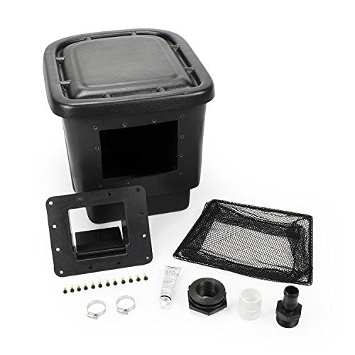 Aquascape Signature Series 200 Pond Skimmer, High-Performance Surface Debris Removal for Clean Clear Water, Durable Heavy-Duty Construction for Ponds Up to 200 sq. ft., 43020