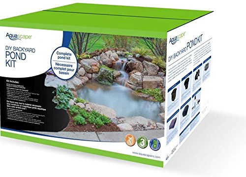 Aquascape DIY Backyard Pond Kit, 6-feet x 4-feet | 99763
