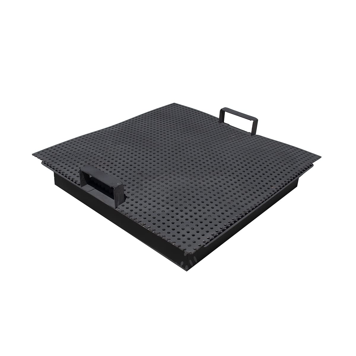 Square Steel Peak Smokeless Patio Fire Pit