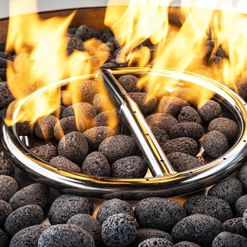 Ledge Lounger Halo Propane Fire Pit, Smokeless Fire Pit Table