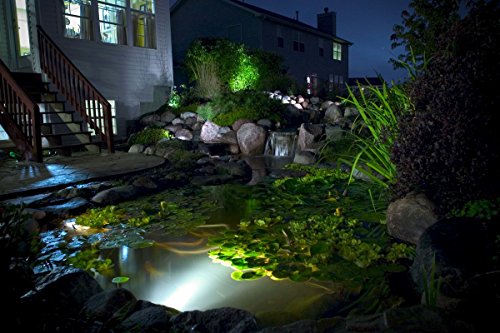 Aquascape 1-Watt LED Spotlight 6-Pack, Submersible Outdoor Pond and Landscape Lighting, Energy-Efficient Waterproof Spot Lights, 84045