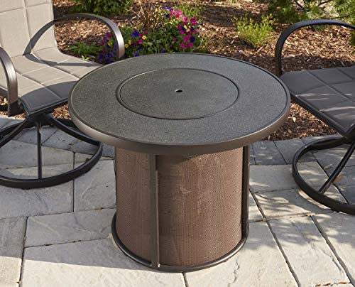 Outdoor GreatRoom Co Propane Fire Pit Table - Stonefire 31" Gas Fire Pit