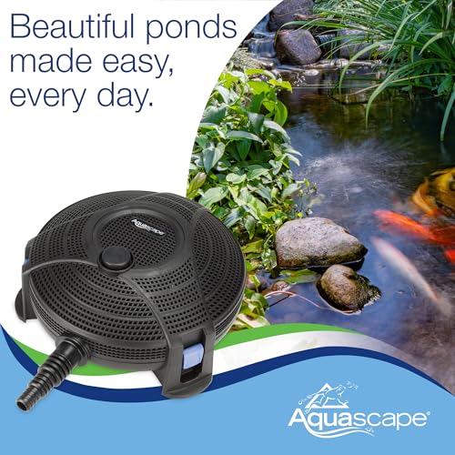Aquascape 95110 Submersible Pond Water Filter | Mechanical and Biological Filtration