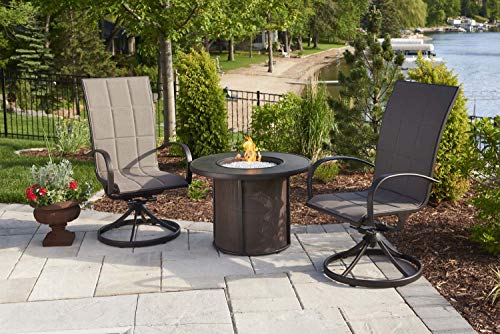 Outdoor GreatRoom Co Propane Fire Pit Table - Stonefire 31" Gas Fire Pit