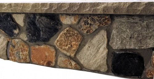 Firepit/Seat Wall Liner Set - Boulder Square-Make your own firepit