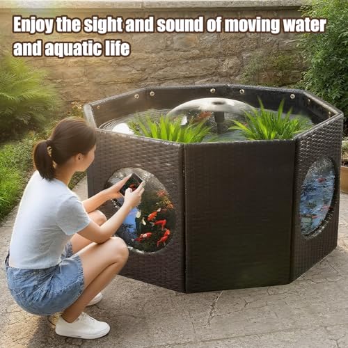 120 Gallon No Dig Outdoor Fish Pond Kit