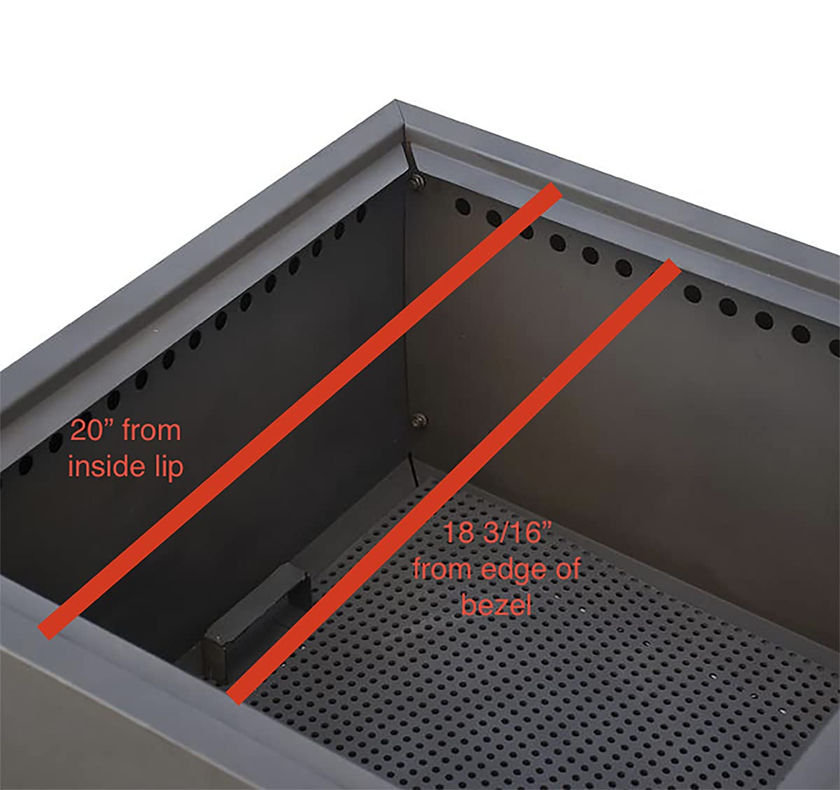 Square Steel Peak Smokeless Patio Fire Pit