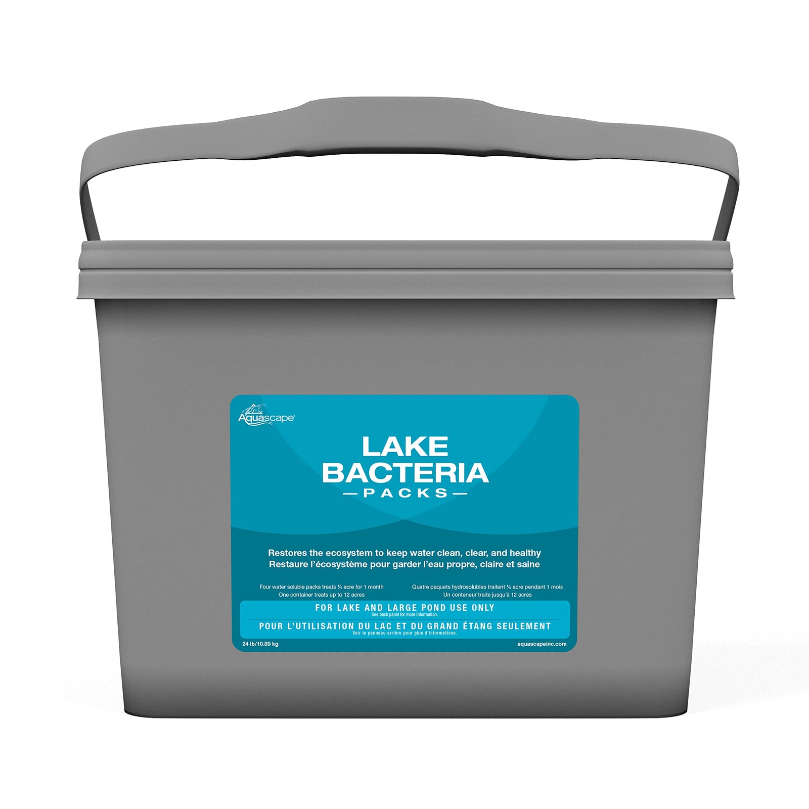Aquascape Lake Bacteria Packs for Large Ponds and Lakes – 192 Count – Enhances Water Clarity and Reduces Maintenance, 40015