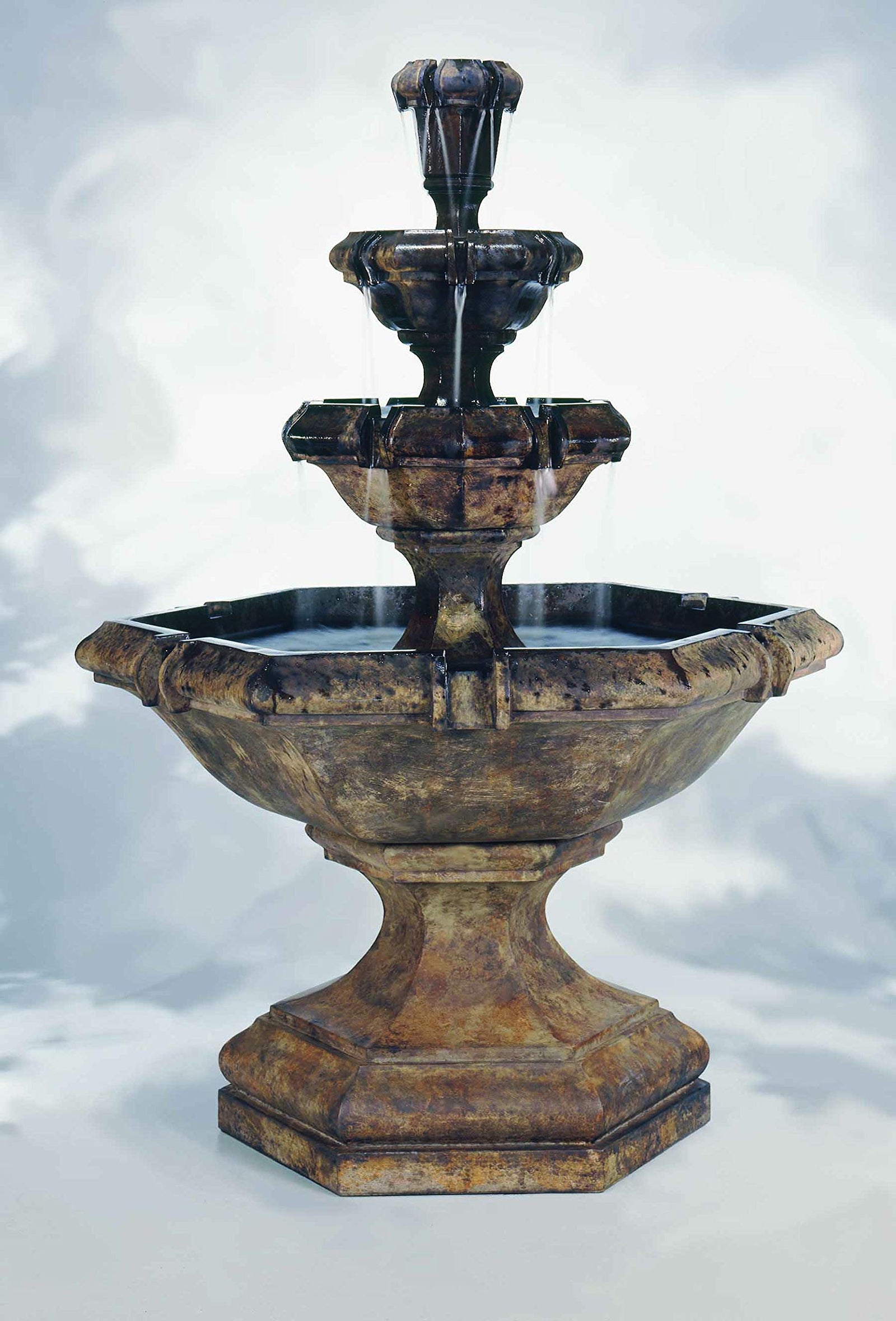 HENRI STUDIO Grande Kensington Three Tier Fountain