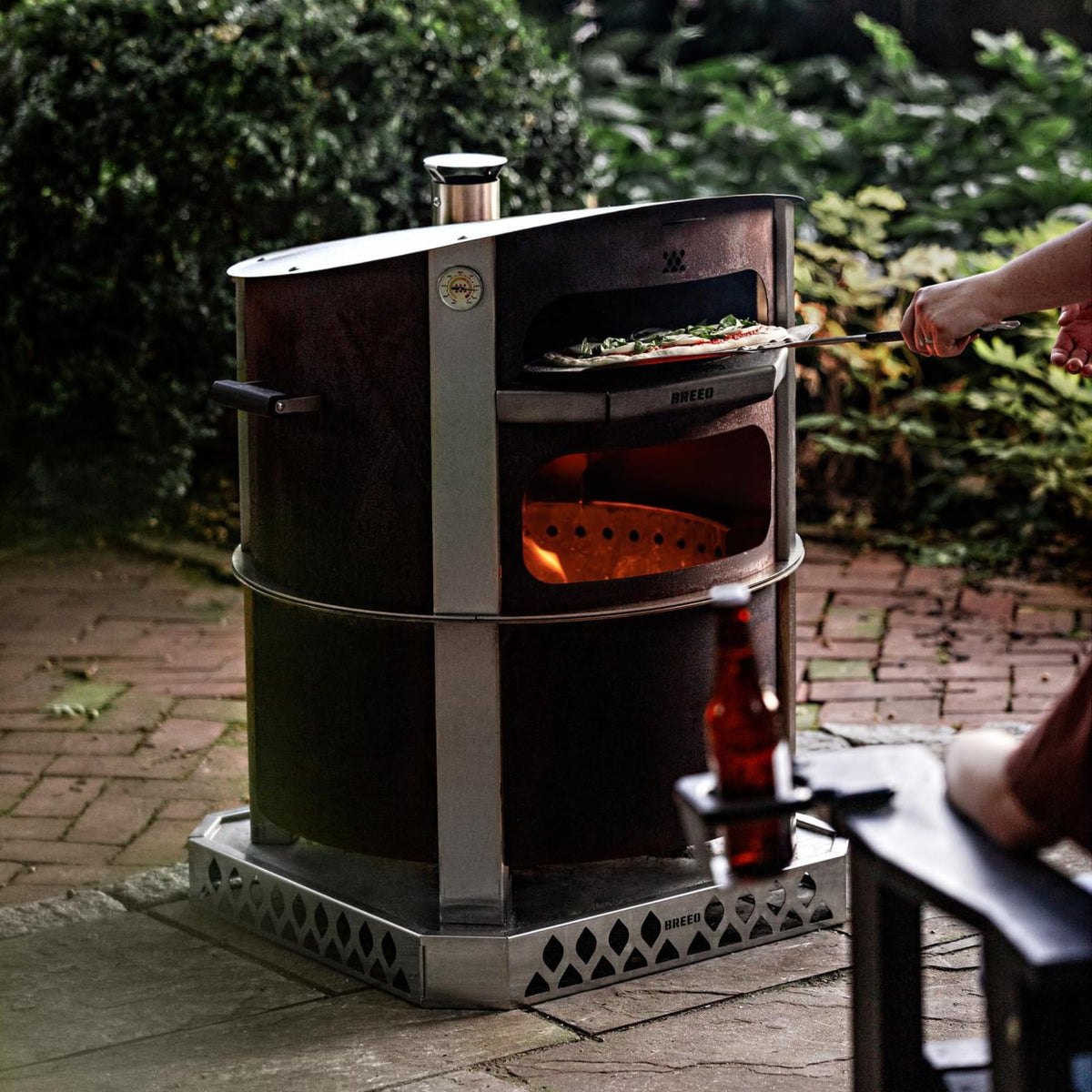 Live-Fire Pizza Oven (Corten Steel) 27.5 Inch