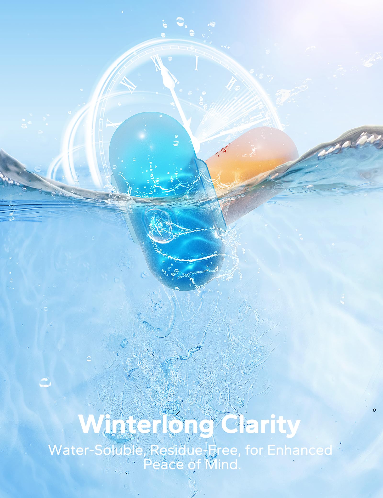 3 in 1 Winter Closing Kit - Pool Winterizing Kit for Above Ground Pool and inground Pools, Easy to Use - Up to 30,000 Gallon