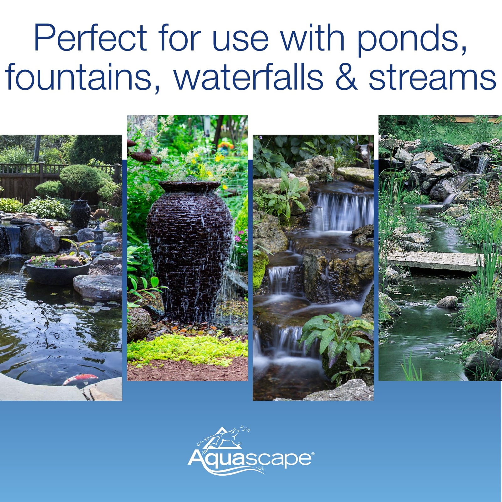 Aquascape PRO Grade 45 MIL EPDM Fish-Safe Pond and Fountain Liner, 8-ft x 10-ft, 80 sq ft, Black