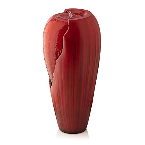 Alpine Corporation 33" Tall Water Jar Fountain